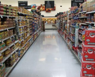 最新超市过道装修设计图 