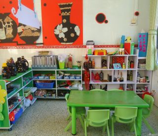 武汉小型幼儿园教室装修效果图 