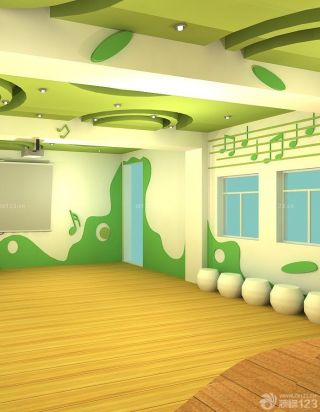 北京幼儿园音乐教室装修设计效果图