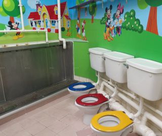 北京幼儿园小型卫生间装修效果图