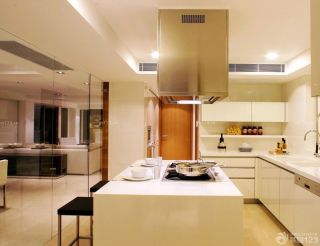现代简约风格家装小厨房橱柜效果图