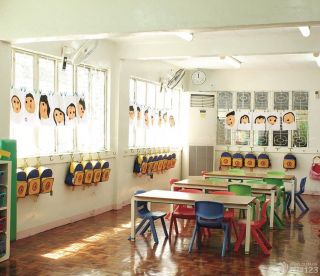 现代幼儿园教室窗户设计效果图