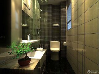 古典风格小厕所装饰装修效果图