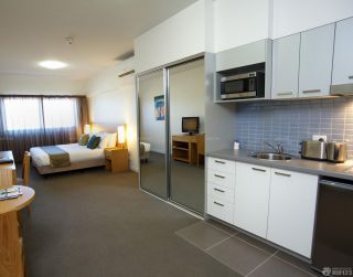 单身公寓设计小面积厨房装修效果图