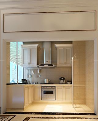 开放式小厨房设计效果图片