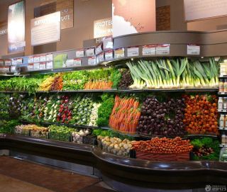 最新美式超市室内装修效果图大全