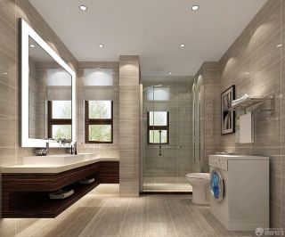 现代欧式厕所整体淋浴房隔断装修效果图