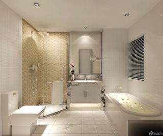 欧式小户型厕所空间装修设计效果图