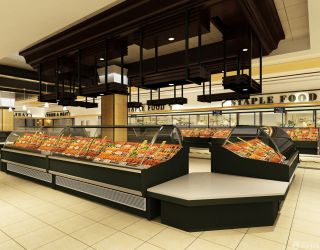 超市时尚装饰效果图图片 