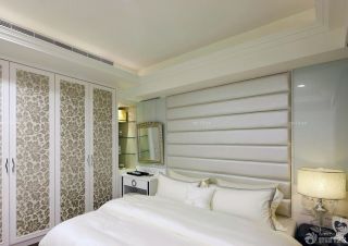 现代欧式风格卧室设计床头背景墙