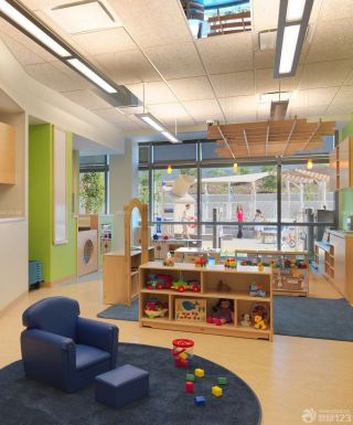 日式幼儿园最新室内装修效果图片欣赏