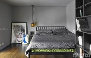 北欧风格家装简单卧室装修范例效果图