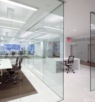 办公室玻璃隔断 玻璃隔断墙图片