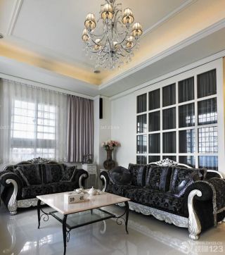 现代风格客厅沙发装修图片