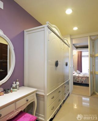 结婚房间布置卧室衣柜设计效果图