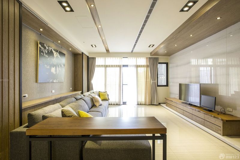 东南亚风格室内客厅装修设计效果图