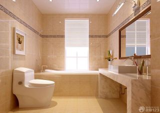 家庭卫生间装修效果图大全2023图片 卫生间洗手盆图片