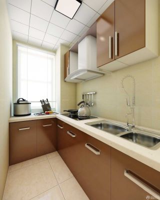 80平米两室一厅超小厨房装修效果图
