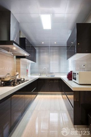 简约欧式风格厨房装修设计效果图欣赏