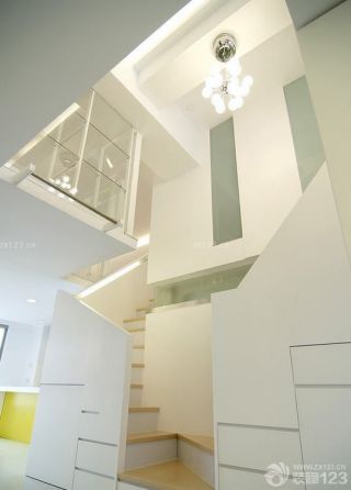 现代风格室内楼梯装修设计图片