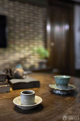 新中式风格家具茶室设计