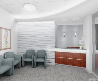 小型口腔医院室内装修设计效果图