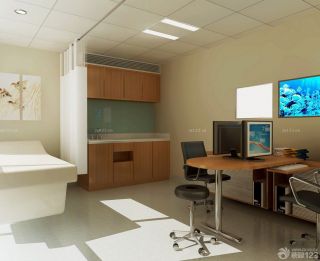 现代医院科室装修效果图片 