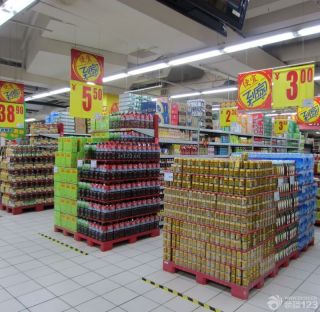 大型商场超市货架陈列设计