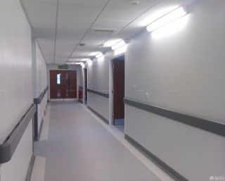 医院走廊吊顶装修效果图图片