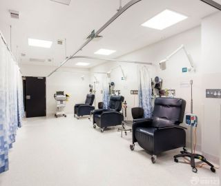 现代医院室内白色墙面装修效果图集锦