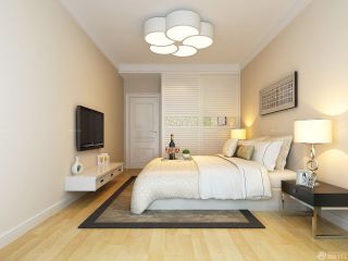 70平米房子简单卧室装修效果图