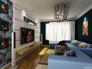 现代30平方米房子客厅装修效果图片
