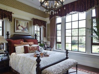 欧式-100㎡-欧式风效果图