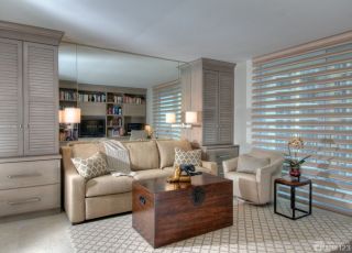 70平方房子客厅组合沙发装修设计图片大全