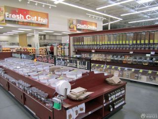 简单美式超市装修陈列设计