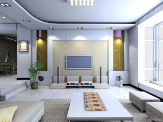 现代风格70-80平方小户型客厅装修设计图