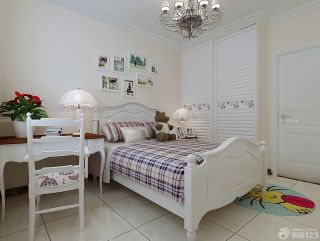 70-80平方小户型卧室单人床装修效果图片