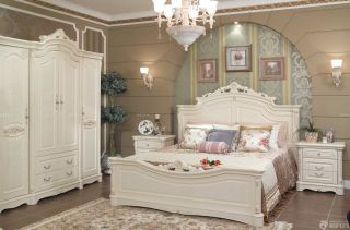 60平米小户型两室美式卧室装修效果图片