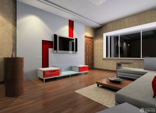 现代风格70平米小户型客厅设计图