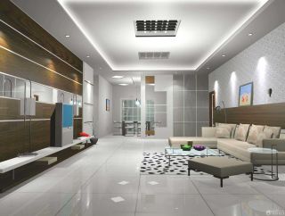 现代70平米小户型客厅设计图