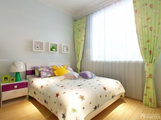 60平方一室一厅小户型儿童卧室装饰图