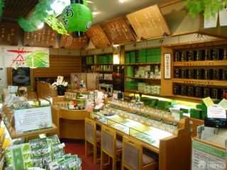 日式风格茶叶超市装修效果图