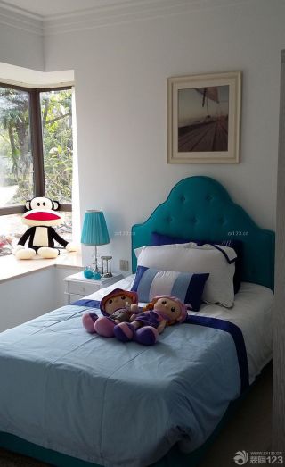 60平米房子儿童卧室窗帘装修设计效果图片