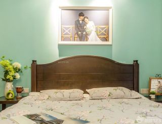 80平米小户型两室一厅浪漫卧室装修效果图
