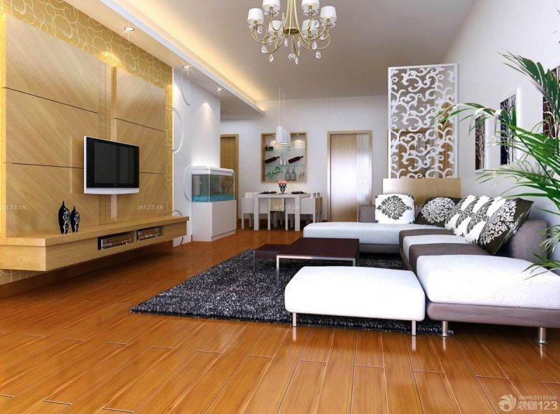 130平米房子组合沙发装修效果图片