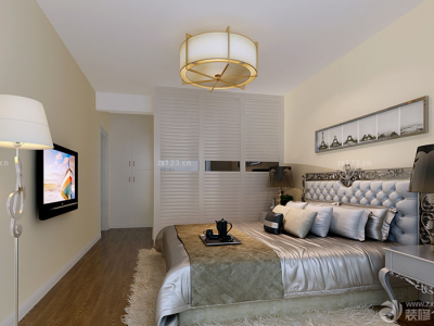 天泽花园-200㎡-现代风效果图