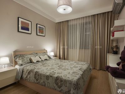 聚龙山水-100㎡-温馨风效果图