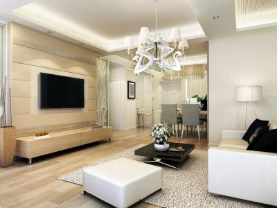 碧阳国际-92㎡-中式风效果图