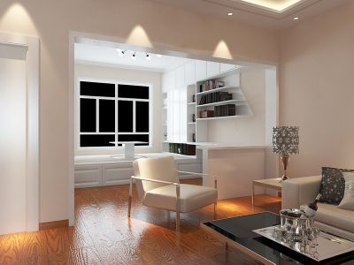 锦绣家园-130㎡-现代风效果图