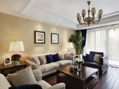 空港晶座-120㎡-现代风效果图